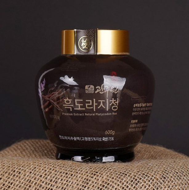 관주원 흑도라지청 600g 대용량 도라지청, 2개